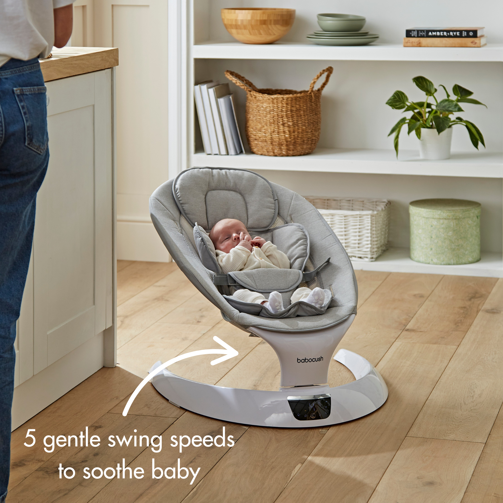 5 Gentle swing speeds to soothe baby