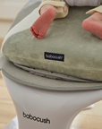 Little feet on the Babocush Rocker and Cushion Combo