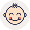 Babocush USP - Baby face icon