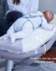 Babocush cushion can be used with any rocker