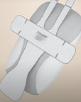Babocush plush cover with harness - open