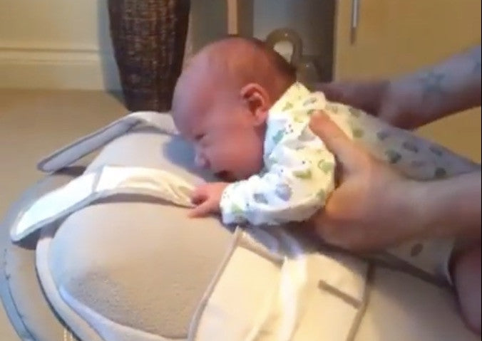 Watch Baby Riley Settle On His Babocush