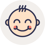 Babocush USP - Baby face icon